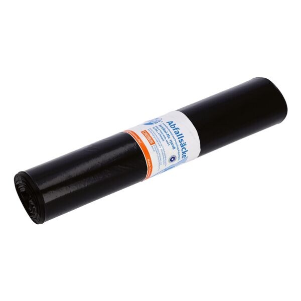 120 L afvalzakken gerecycled Deiss PREMIUM PLUS ® zwart 25 stuk(s)