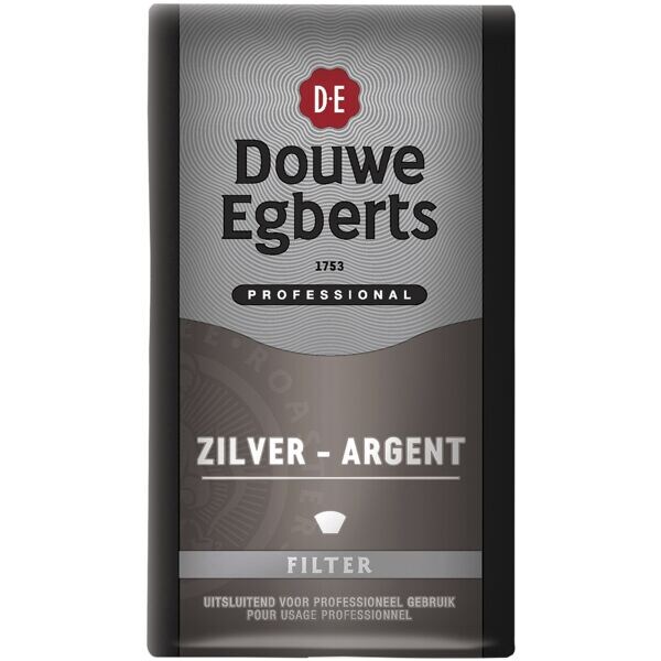 DOUWE EGBERTS Zilver / Moka gemalen koffie 250 g