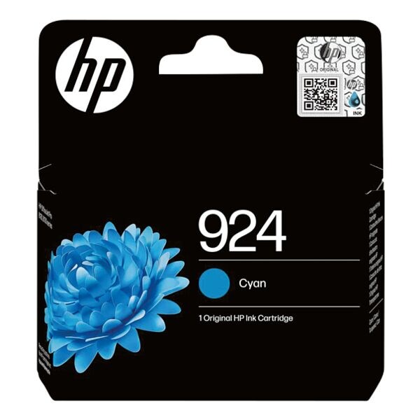 HP Inktpatroon HP 924, cyaan - 4K0U3NE#CE1