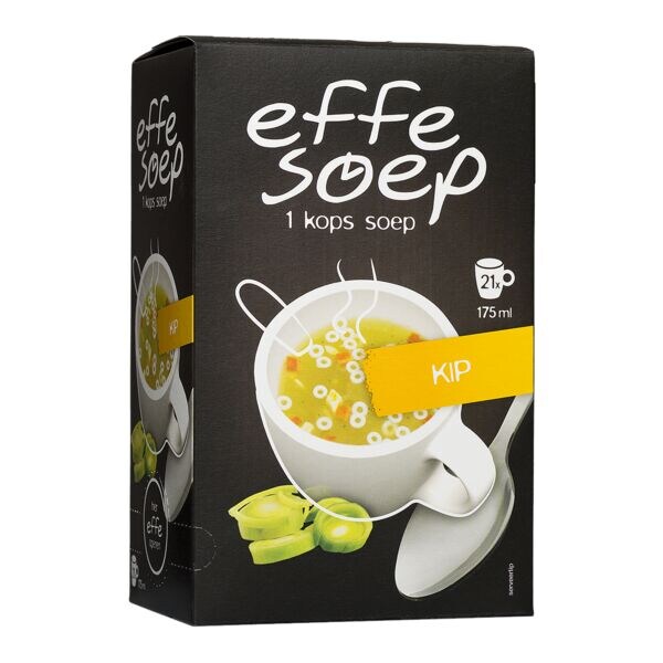 effe soep 1 kops soep »Kip« 21 porties