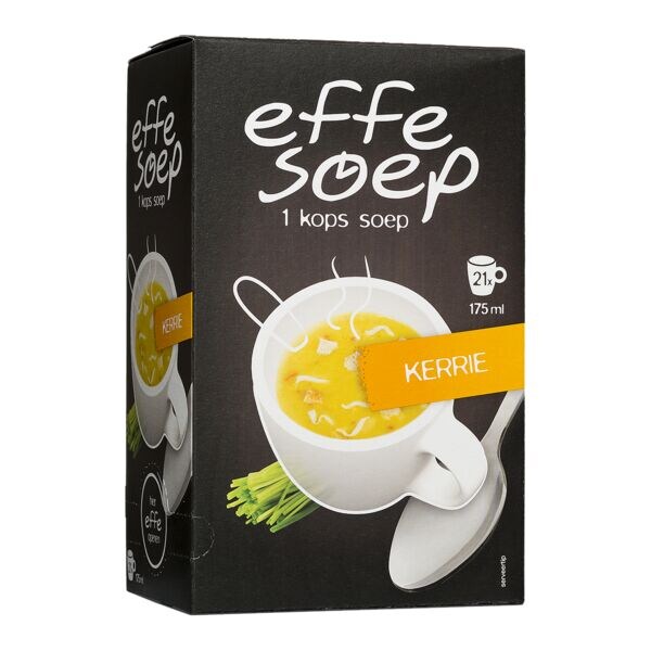 effe soep 1 kops soep »Kerrie« 21 porties