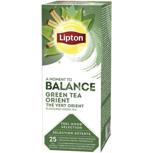 Lipton Gearomatiseerde groene thee »A Moment To Balance Orient« voor 25 kopjes