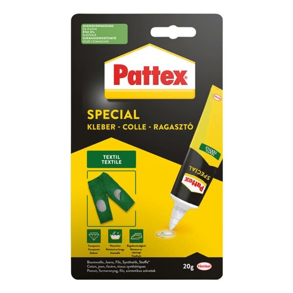 Pattex Speciale textiellijm 20 g Pattex Speciale textiellijm 20 g