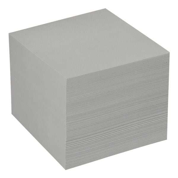 M und M Blocnote 90 x 90 mm grijs 800 bladen