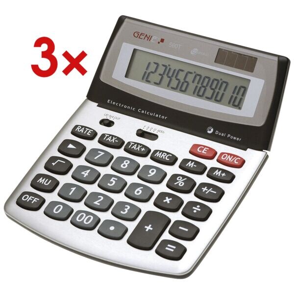 GENIE 3x bureaucalculator 560T