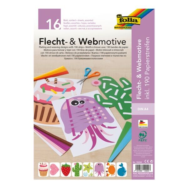 folia Knutselset »Flecht- und Webemotive« folia Knutselset »Flecht- und Webemotive«