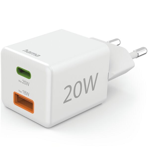 Hama Snellader USB-C / USB-A 20 W