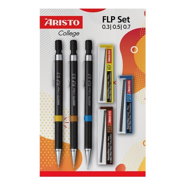 Aristo 6-delige potloodset met fijne stift FLP 3+3