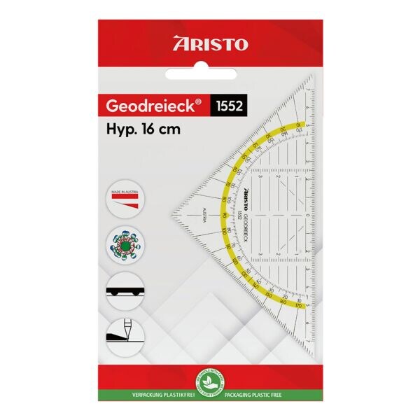 Aristo Geodriehoek - 16 cm Aristo Geodriehoek - 16 cm