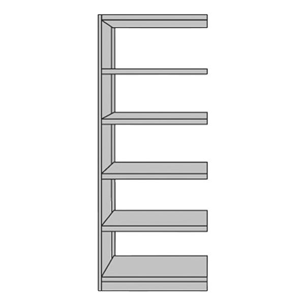 Kerkmann Open kastdeel Office 6 OH zonder achterwand 300 mm diep