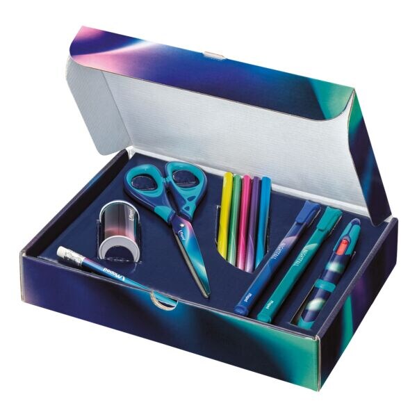 Set schrijfgerei Maped Nightfall, met gom