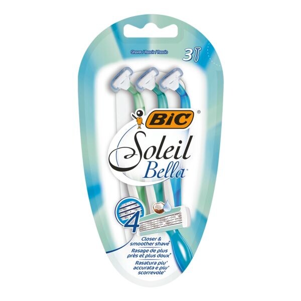 BIC Pak van 3 wegwerpscheermesjes »Soleil Bella« BIC Pak van 3 wegwerpscheermesjes »Soleil Bella«