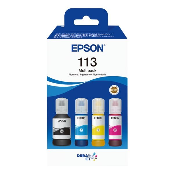 Epson Set van 4 inktflessen 113 EcoTank