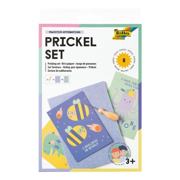 folia 8-delige prikset Pawsitive Affirmations