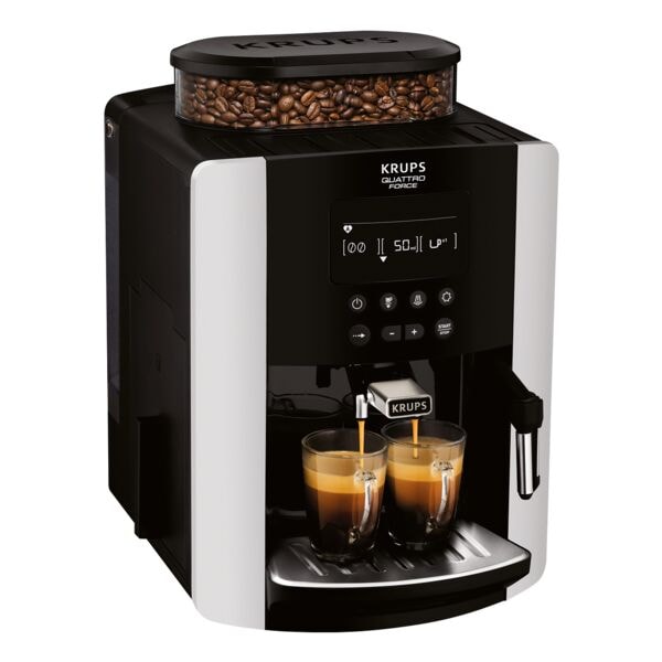 Krups Volautomatische koffiemachine Arabica Display Quattro Force EA8178