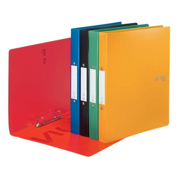 VON by Leitz Pak met 5 ringmappen PP A4 2-rings