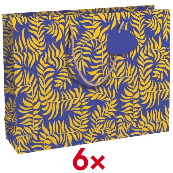 Clairefontaine Set van 6 geschenkzakken Liwa 37,3x11,8x27,5 cm