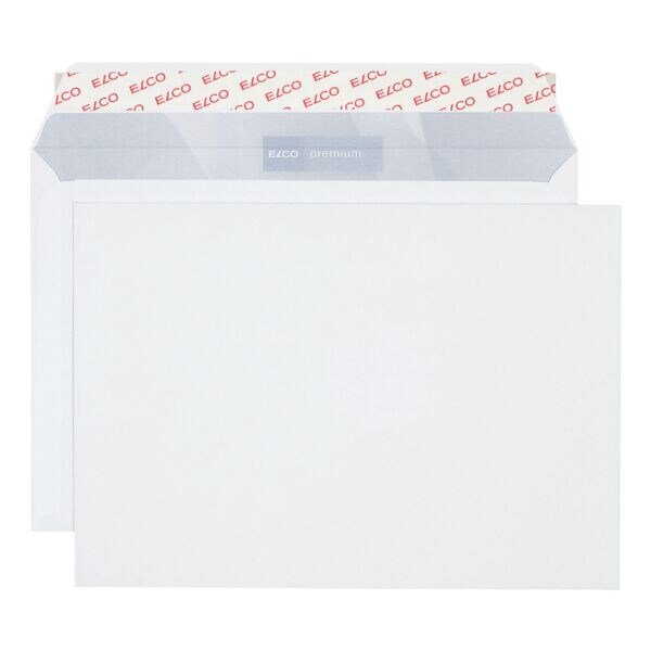 Enveloppen ELCO Office, C5 100 g/m zonder venster, zelfklevend met beschermstrip - 10 stuk(s)