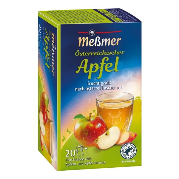 Memer Vruchtenthee Oostenrijkse appel 20 stuks