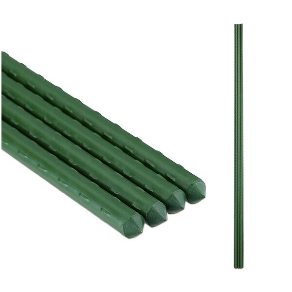 relaxdays Set van 10 plantstokken 120 cm
