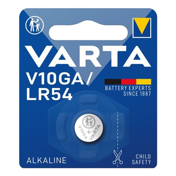 Varta Batterij Alkaline V10GA/LR54 knoopcel 70 mAh