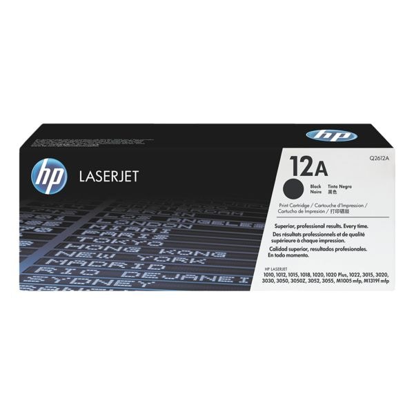 Toner �Q2612A� HP 12A BK zwart