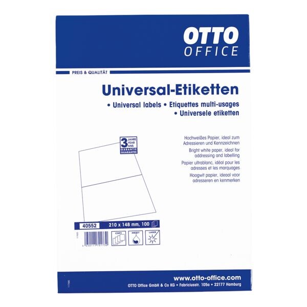 OTTO Office Pak van 200 universele etiketten