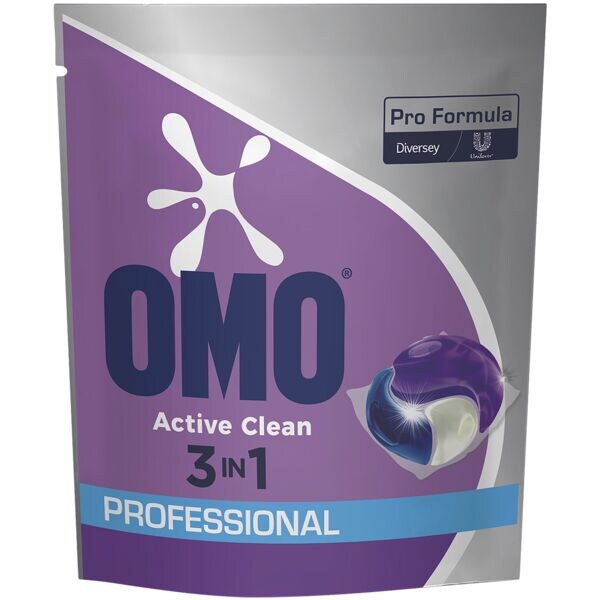 OMO Professional Wasmiddelcapsules �Pro Formula Active Clean 3 in 1� 80 WL