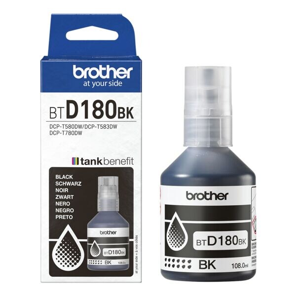 Brother Inktfles �BTD180BK� zwart