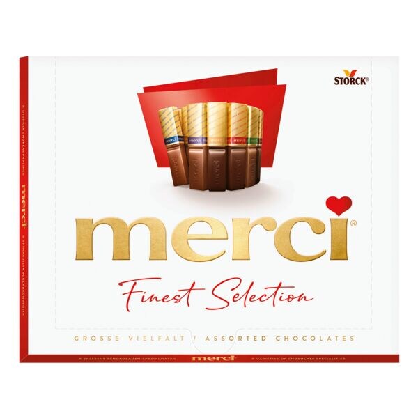 Merci Chocolade �Finest Selection� grote vari�teit 250 g