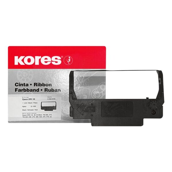 KORES Inktlint �G655NYS� zwart Gr.655