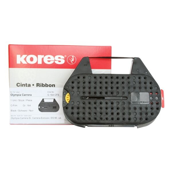 KORES Inktlint �G164CFS� zwart Gr.164