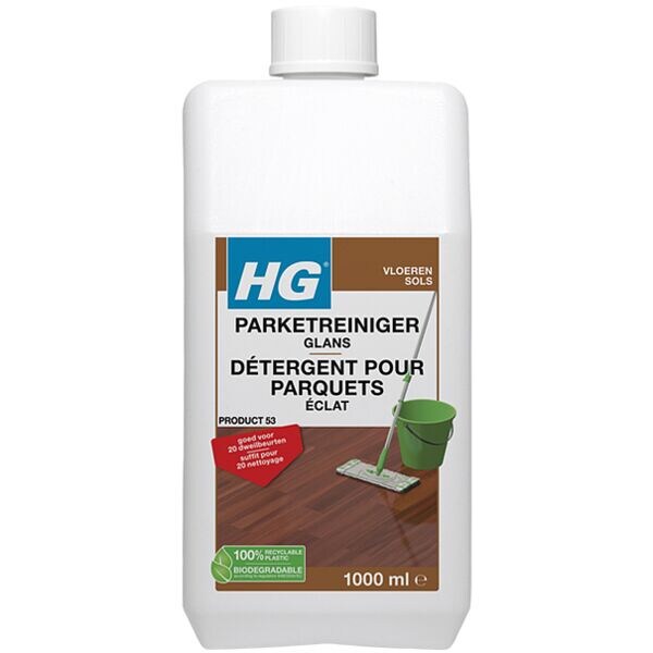 HG Parketreinigingsmiddel glans �clat 1 liter