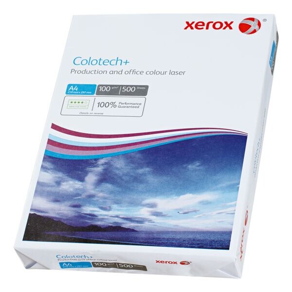 Papier voor kleurenlaserprinters A4 Xerox Colotech+ - 500 bladen (totaal)