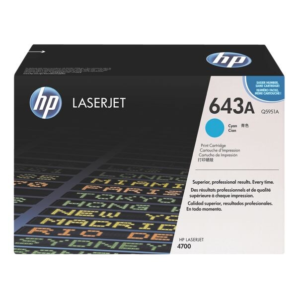 HP Printcassette »HP Q5951A« 643A HP Printcassette »HP Q5951A« 643A