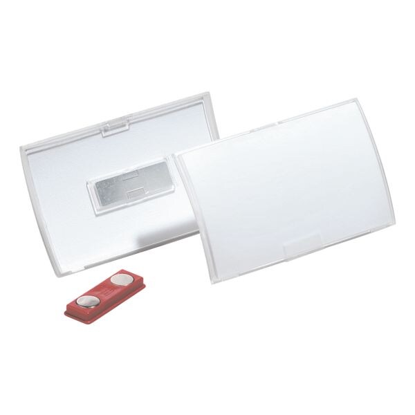 Durable Badges Click Fold met magneet 9 x 5,4 cm