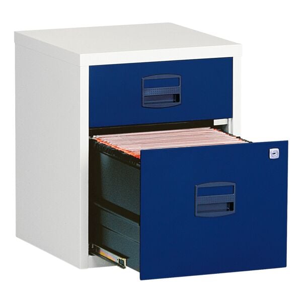 Bisley bijzetkast  PFA Home Filer PFAM1S1F A4, 1 rij, 2 Lades