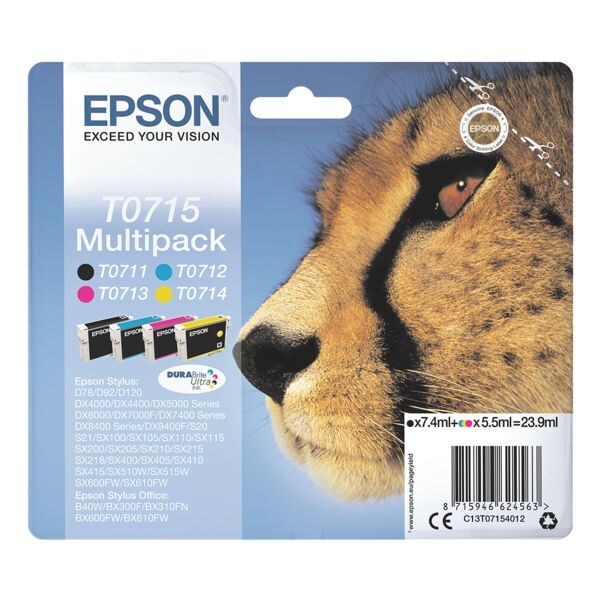 Epson Inktpatronenset »T0715« Epson Inktpatronenset »T0715«