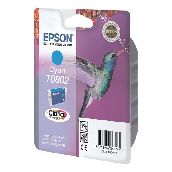 Epson Inktpatroon T080240 Nr. T0802