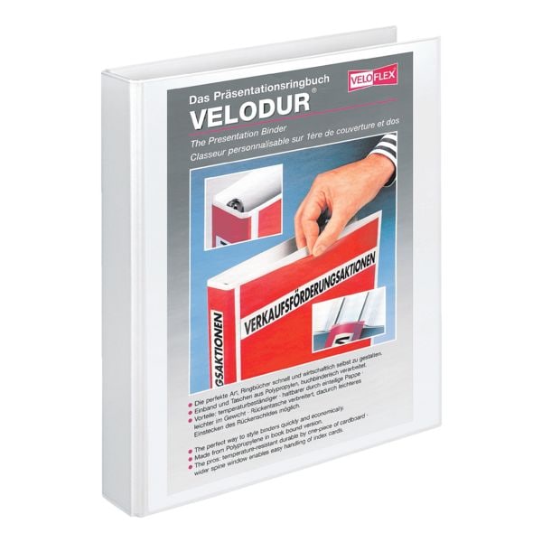 Veloflex Presentatieringmap (4 ringen) tot 200 bladen A4 �Velodur&reg; 41431�