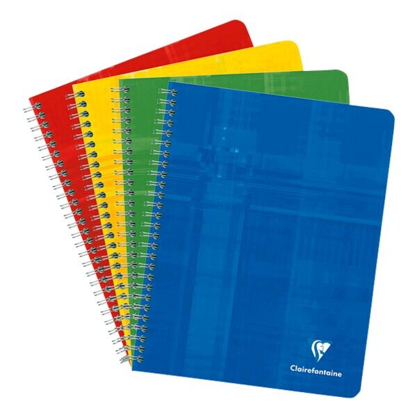 spiraalblok Clairefontaine Matris A5 gelinieerd, 90 bladen