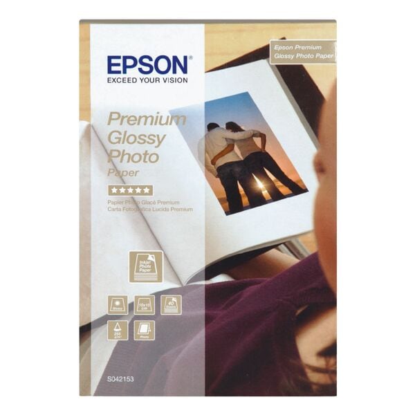 Epson Fotopapier Premium Glossy, 10x15