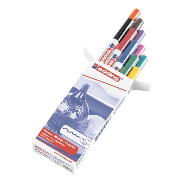 edding Pak van 10 verfmarkers �751�