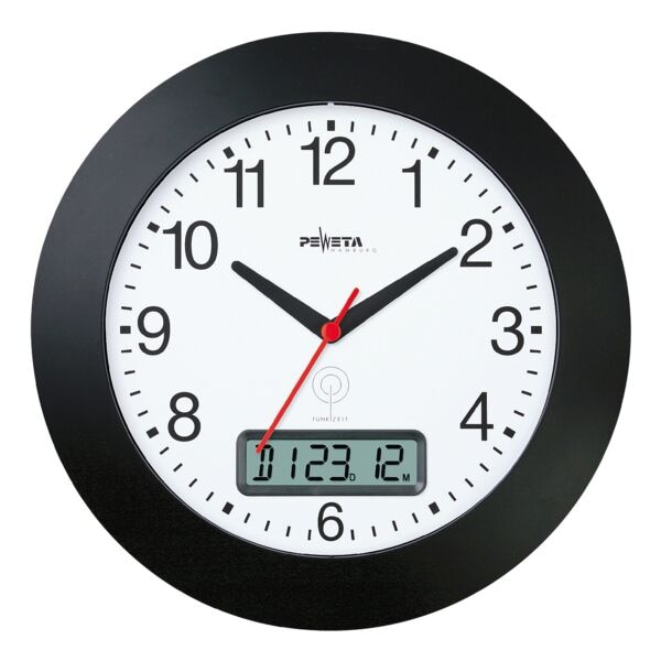 Peweta Uhren Radiogestuurde wandklok 51.170.312 � 30 cm