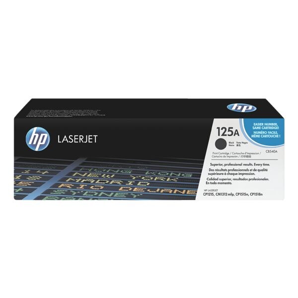 HP Inktpatroon »HP CB540A« HP 125A HP Inktpatroon »HP CB540A« HP 125A