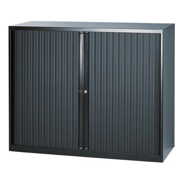 Bisley stalen kast euro afsluitbaar, 120 x 102,9 cm, roldeur