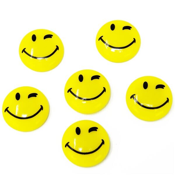 Franken Memo-/planningsmagneten �HappyMagnets HM30S/6�, 6 stuks