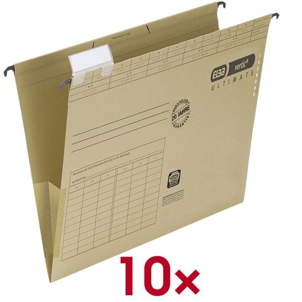 Elba Hangmappen »vertic ULTIMATE« 100560133, 10 stuks Elba Hangmappen »vertic ULTIMATE« 100560133, 10 stuks