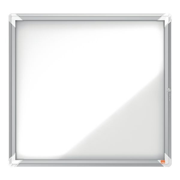 Nobo Vitrinekast voor binnen 6x A4 veiligheidsglas