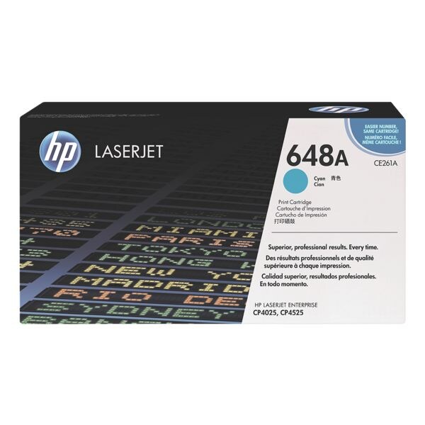 HP Inktpatroon »HP CE261A« 648A HP Inktpatroon »HP CE261A« 648A